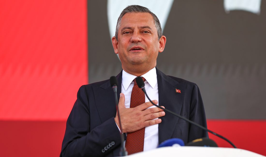 CHP Genel Başkanı Özgür Özel, partisinin Eğitim Maratonu etkinliğinin düzenleneceği