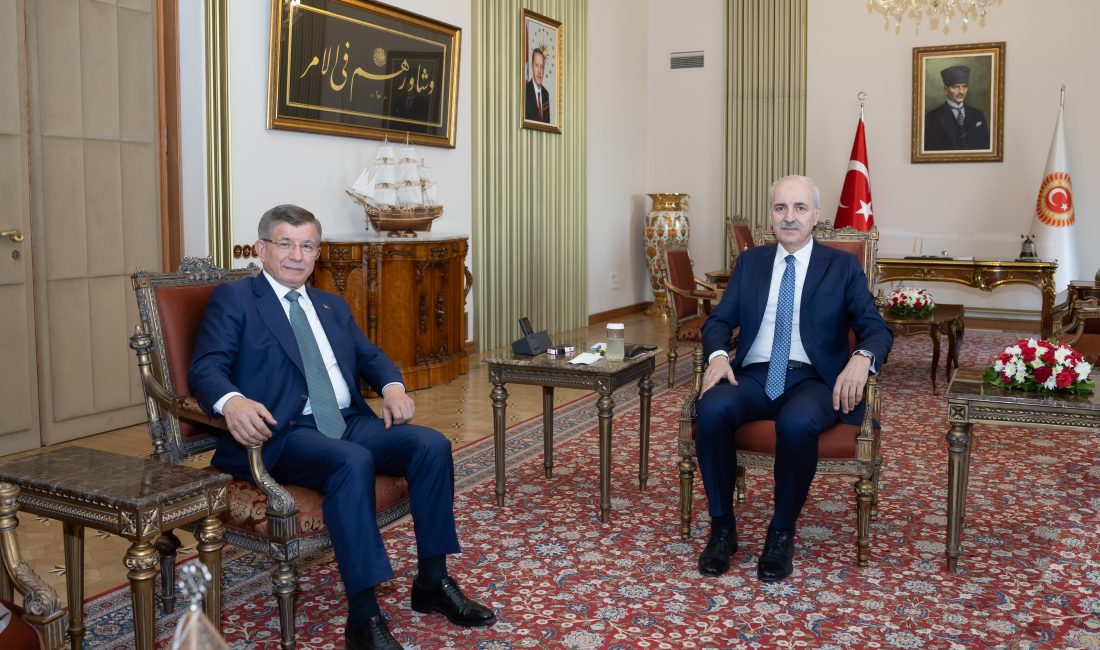 TBMM Başkanı Numan Kurtulmuş, yeni anayasa çalışmaları kapsamında Gelecek Partisi