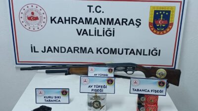 Kahramanmaraş’ın Afşin ilçesinde jandarma ekipleri tarafından  gerçekleştirilen devriye sırasında