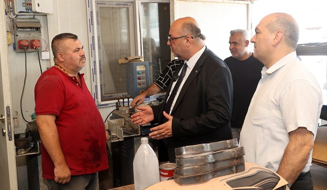 Dulkadiroğlu Belediye Başkanı Mehmet Akpınar, sık sık gerçekleştirdiği esnaf ziyaretlerinde
