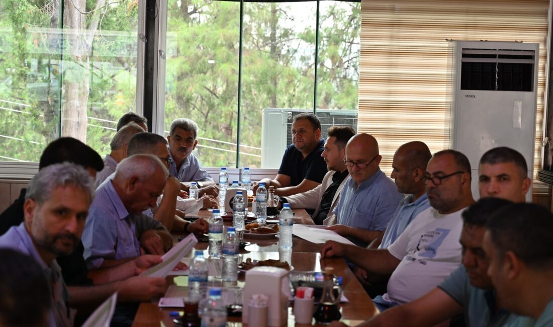 Kadirli Belediyesi Park ve Bahçeler Müdürlüğü ekiplerince hazırlanan plan ve