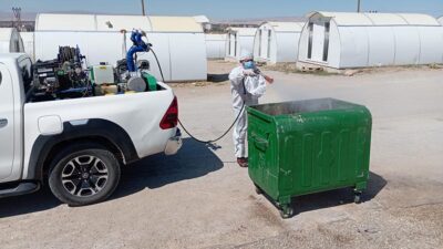 Büyükşehir Belediyesi, halk ve çevre sağlığının korunması noktasında Elbistan’da büyük