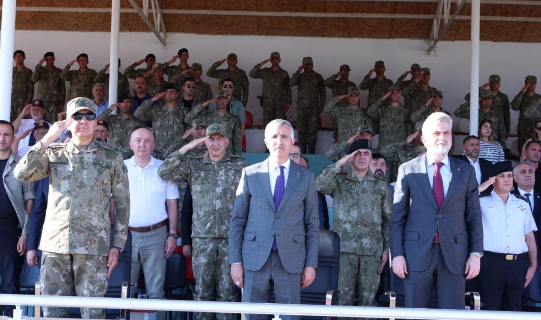 Kahramanmaraş’ta, Gazi Kışlası’nda düzenlenen