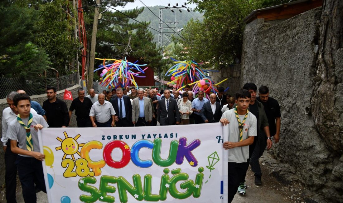 Osmaniye Belediyesi’nce bu yıl 28’incisi düzenlenen ‘Zorkun Yaylası Çocuk Şenliği’