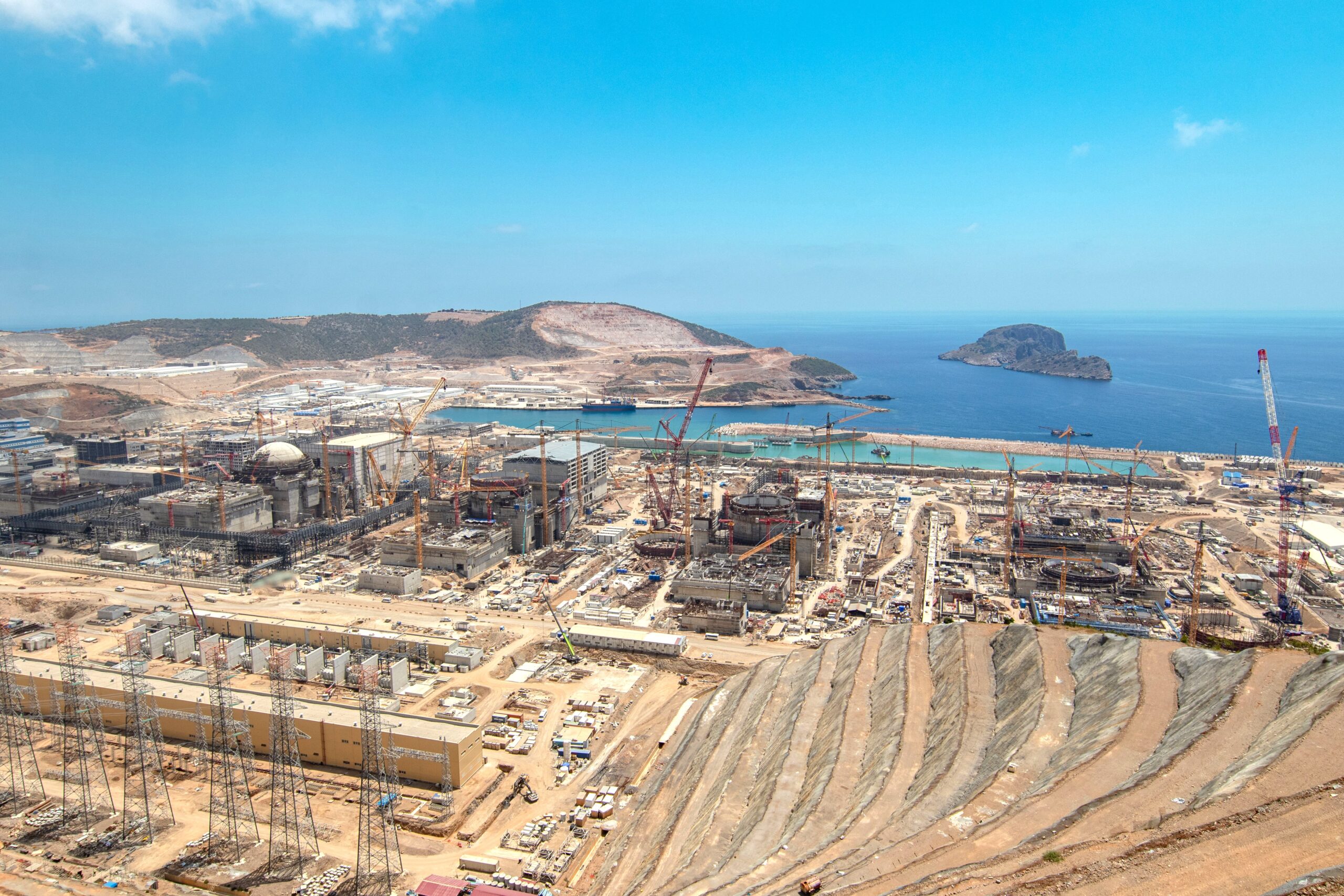 Akkuyu NGS’de, 3’üncü ünitenin iç koruma kabuğunun 5’inci katmanı kuruldu