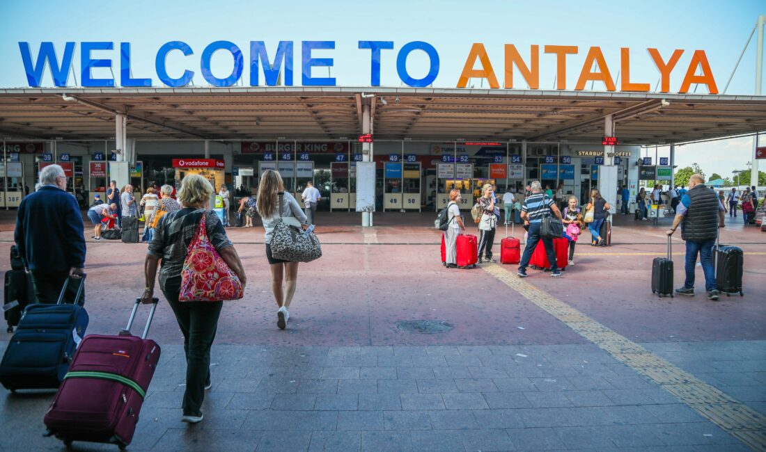 Antalya, temmuz ayı sonunda