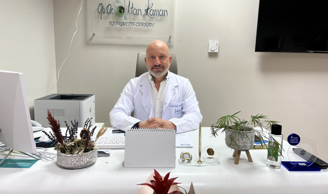 ANKARA, – GÖZ Hastalıkları Uzmanı Op. Dr. Altan Kaman, göz