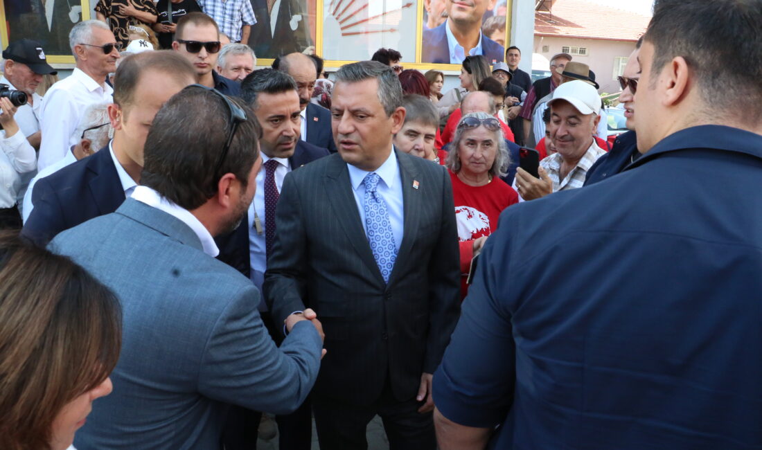 Engin ÖZMEN- Sarp DEMİRHAN/DUMLUPINAR (Kütahya), – CHP Genel Başkanı Özgür