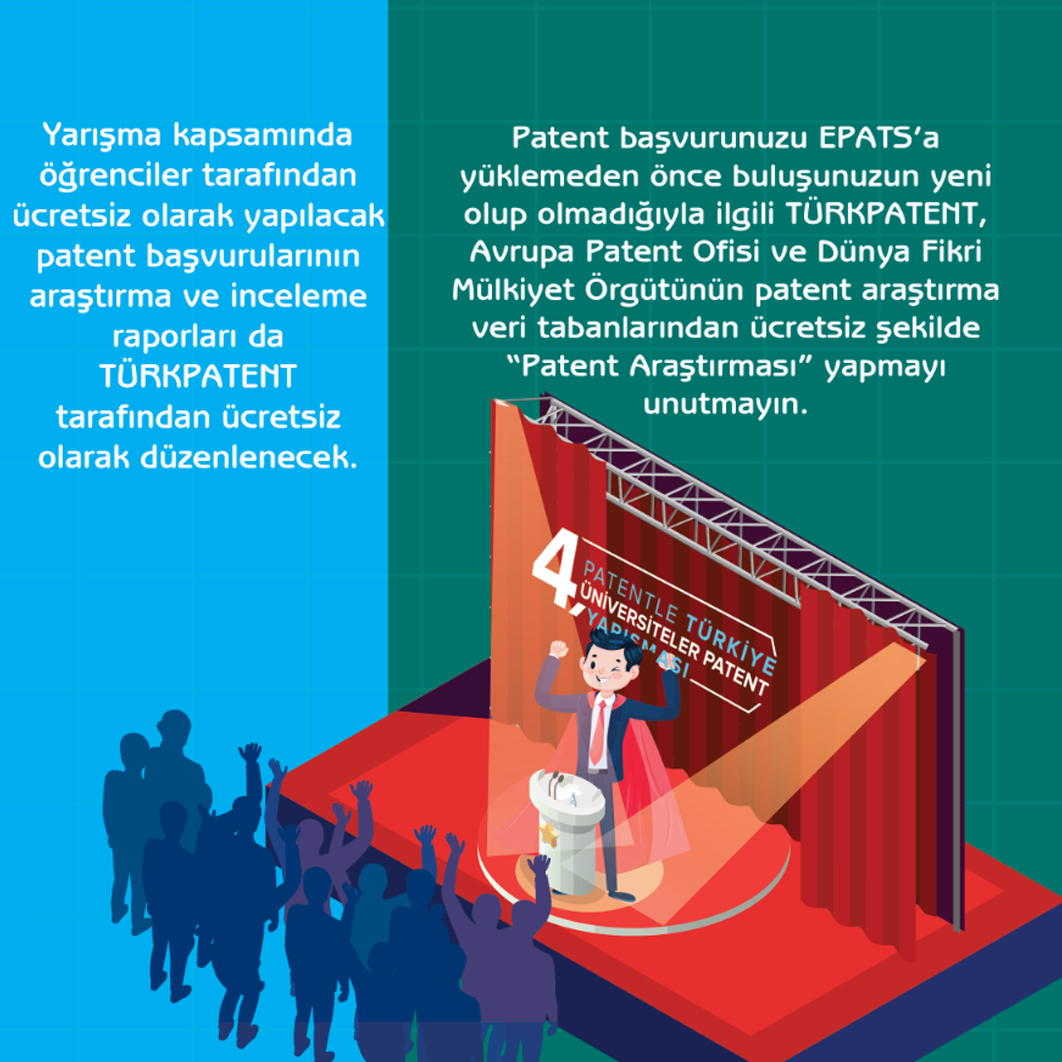 Patentle Türkiye 4. Ulusal Üniversiteler Patent Yarışması'nın başvuruları devam ediyor