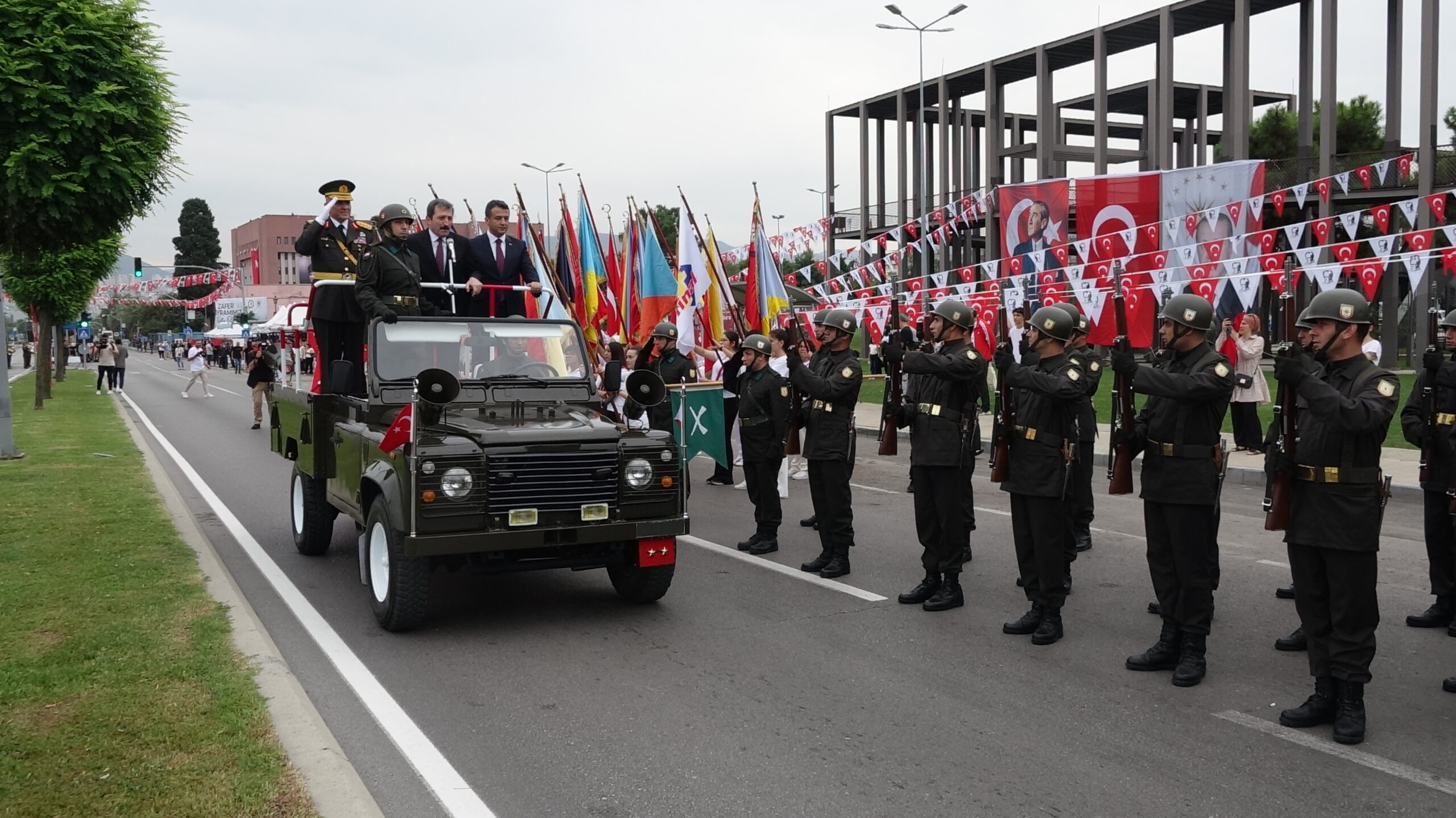 Samsun’da Zafer Bayramı coşkusu