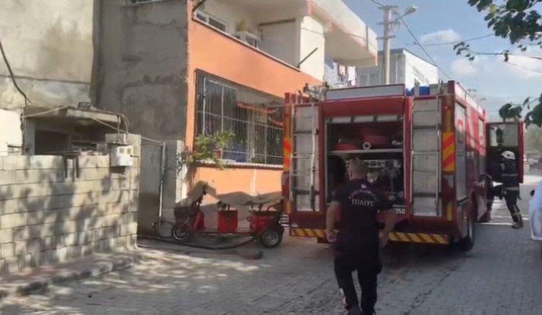 Kahramanmaraş’ta bir ikamette meydana gelen yangın maddi hasara neden oldu.