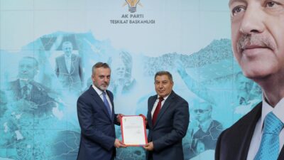 AK Parti Türkoğlu İlçe Başkanlığı’na Mehmet Ali Şen atandı. Görevini