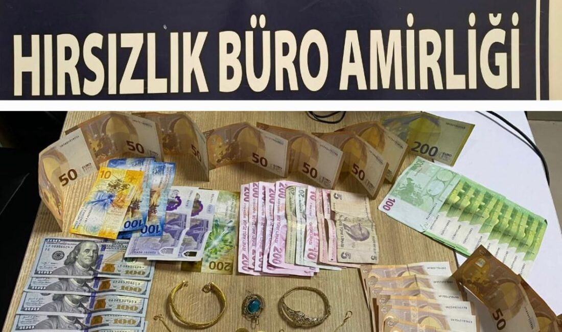 Kahramanmaraş’ta polis ekipleri tarafından düzenlenen operasyonda otodan hırsızlık yaparken yakalanan