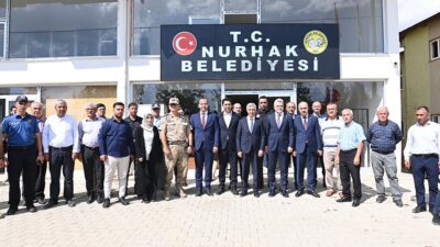 Nurhak’ta bir dizi ziyaret ve incelemelerde bulunan Başkan Görgel, “Nurhak’ın