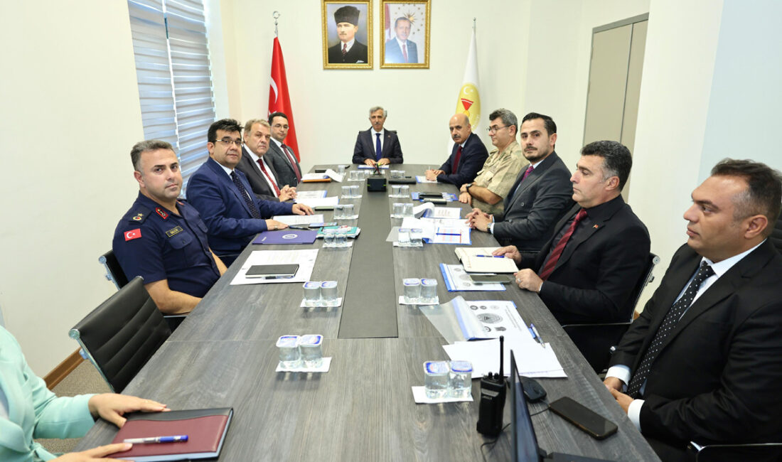 2024-2025 Akademik Yılı Birinci Dönem Üniversite Güvenlik Toplantısı, Kahramanmaraş Valisi