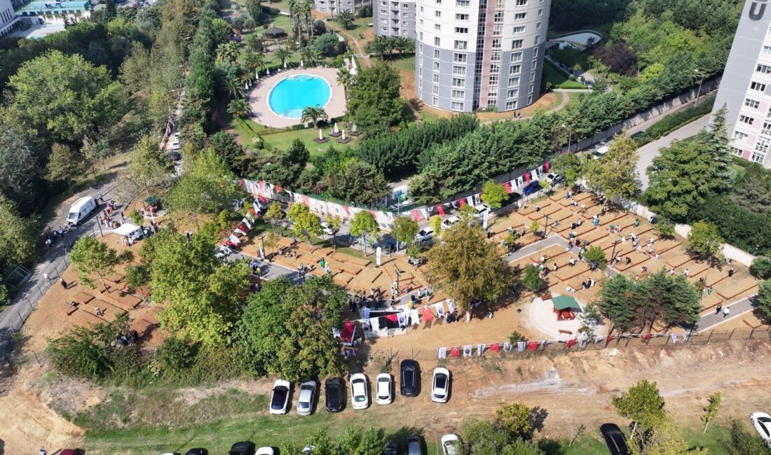 İSTANBUL, – ATAŞEHİR’DE ‘Kent Bostanı’ projesi hayata geçti. Ataşehir Belediyesi,