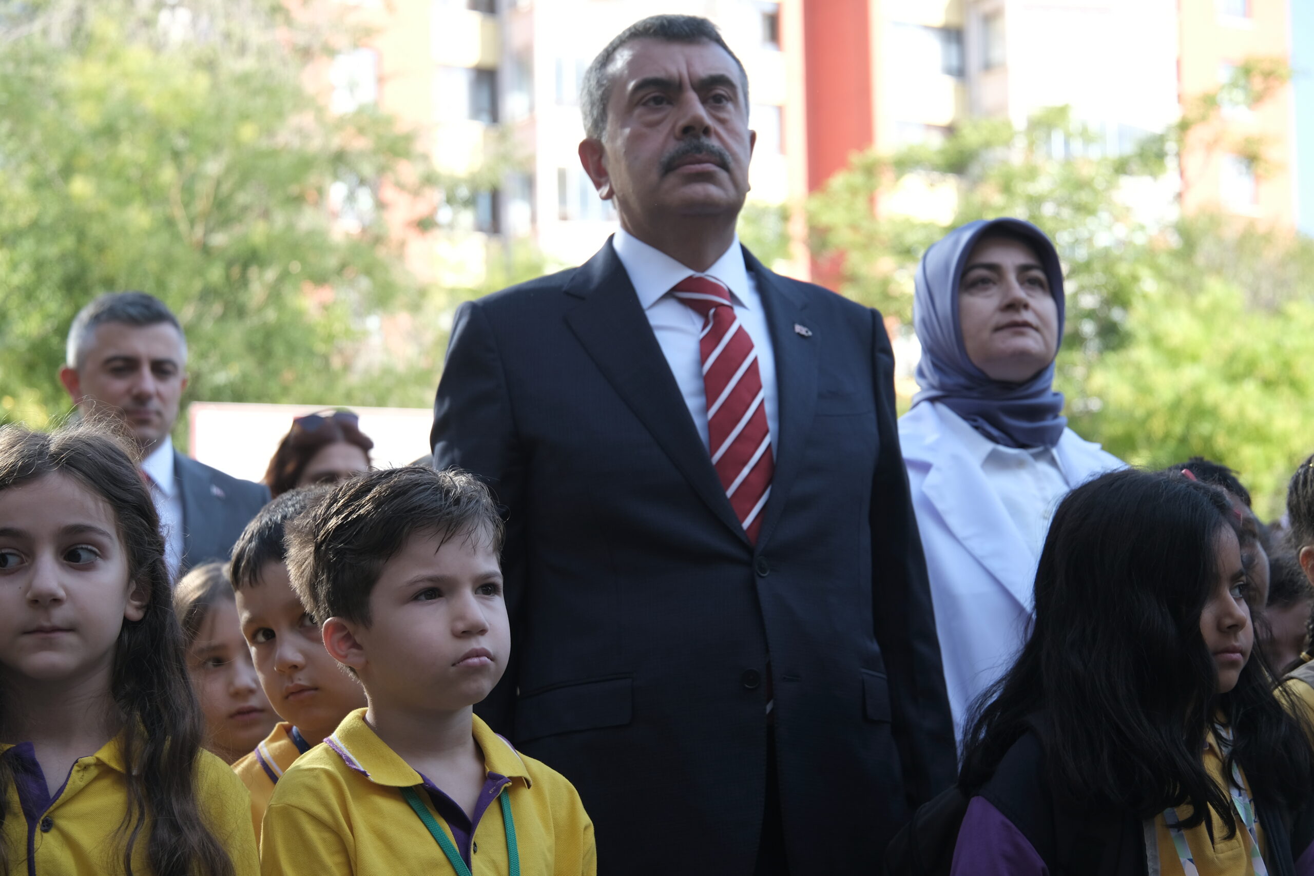 Bakan Tekin, yeni eğitim öğretim yılının ilk ders zilini çaldı