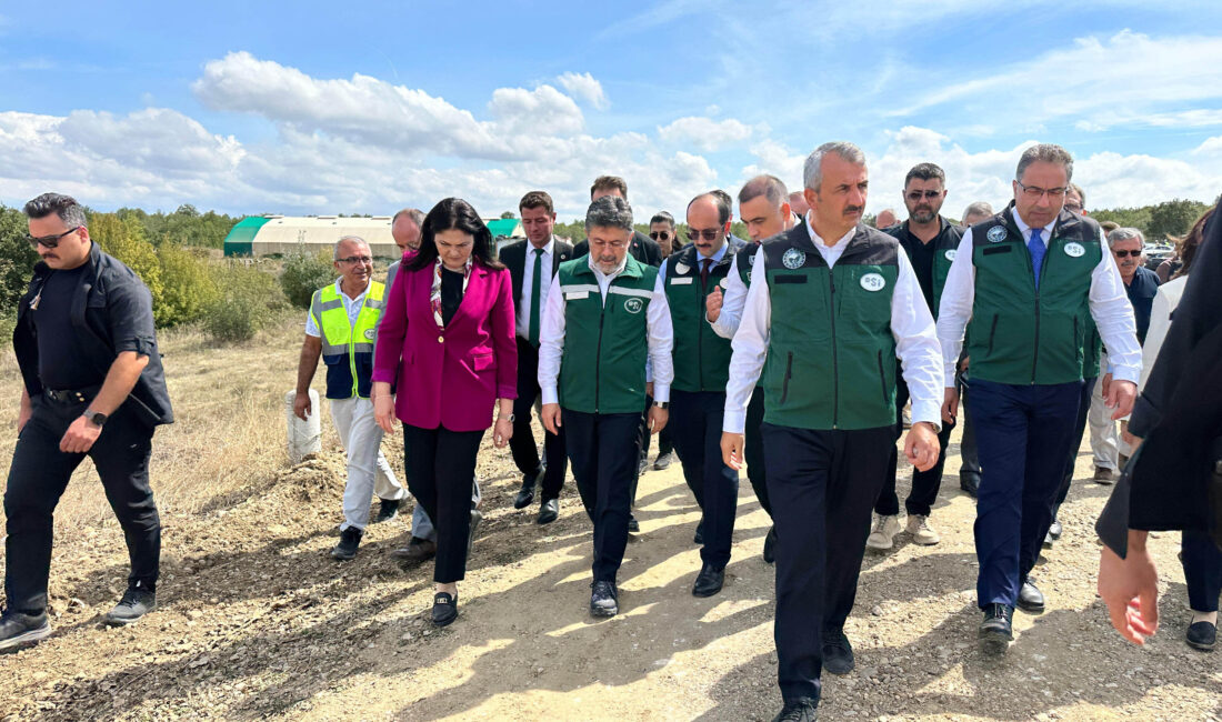 ÇAKMAK BARAJI’NDA İNCELEMEDE BULUNDU Tarım ve Orman Bakanı İbrahim Yumaklı,