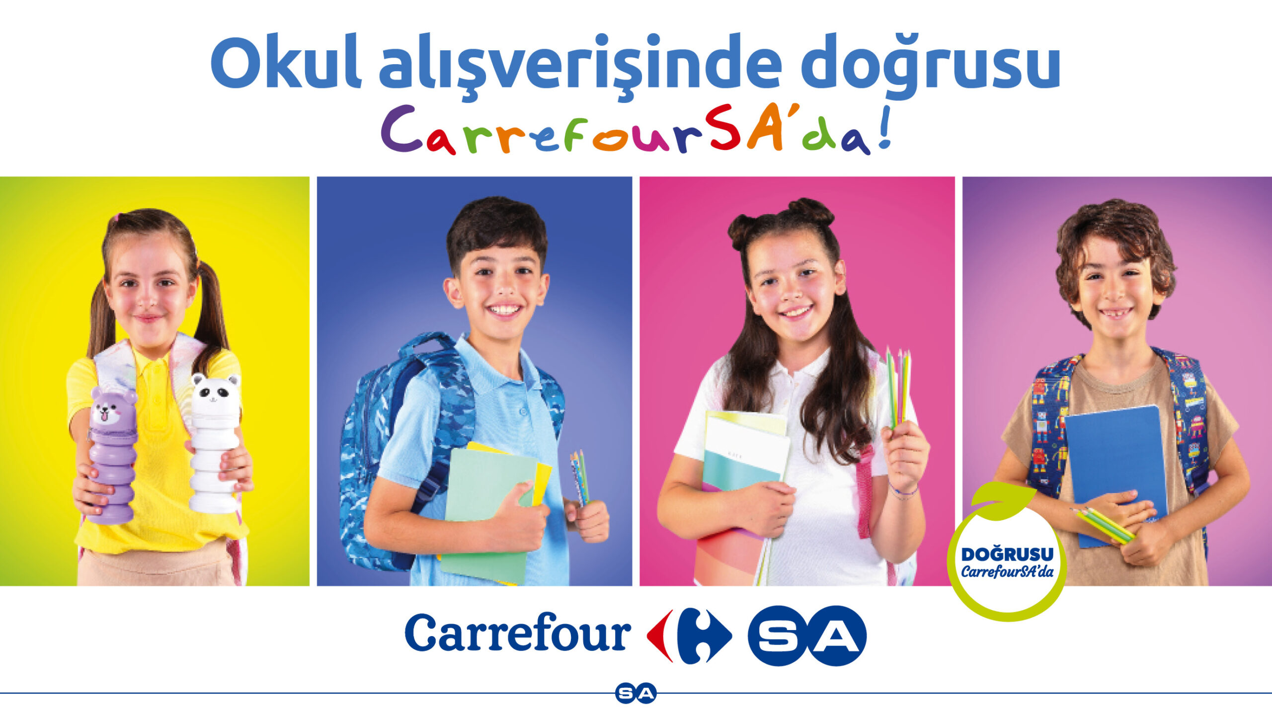 CarrefourSA, okul alışverişlerinde özel indirim sunduğunu duyurdu