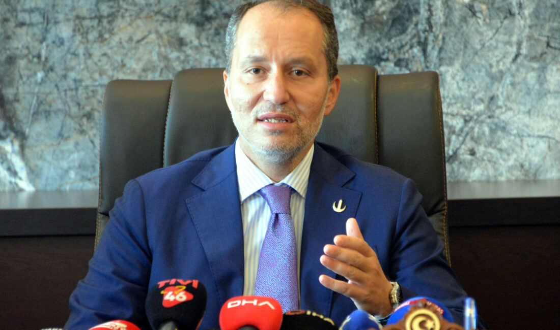 Ömer KOÇ/KAHRAMANMARAŞ, – YENİDEN Refah Partisi Genel Başkanı Fatih Erbakan,