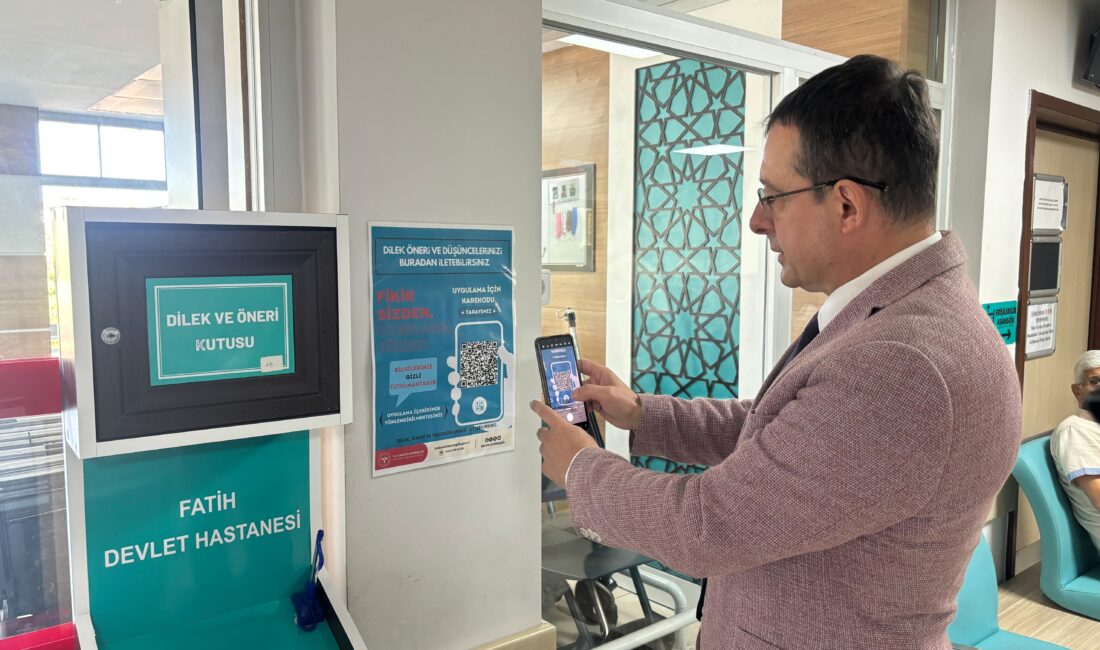 Efnan DEMİREREN-Nurullah CABRİ/TRABZON, – TRABZON’da kamu hastanelerine yerleştirilen ‘karekod barkod’