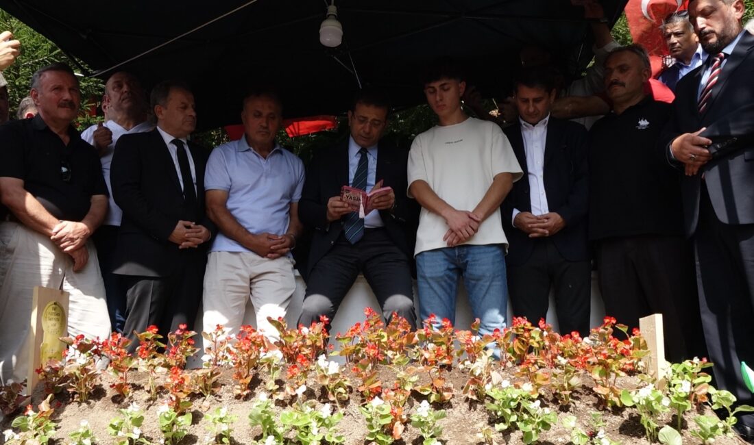 İmamoğlu, Trabzon’da şehit Üsteğmen Ayar’ın kabrini ziyaret etti Nurullah CABRİ/TRABZON, – İSTANBUL Büyükşehir Belediye Başkanı Ekrem İmamoğlu, şehit
