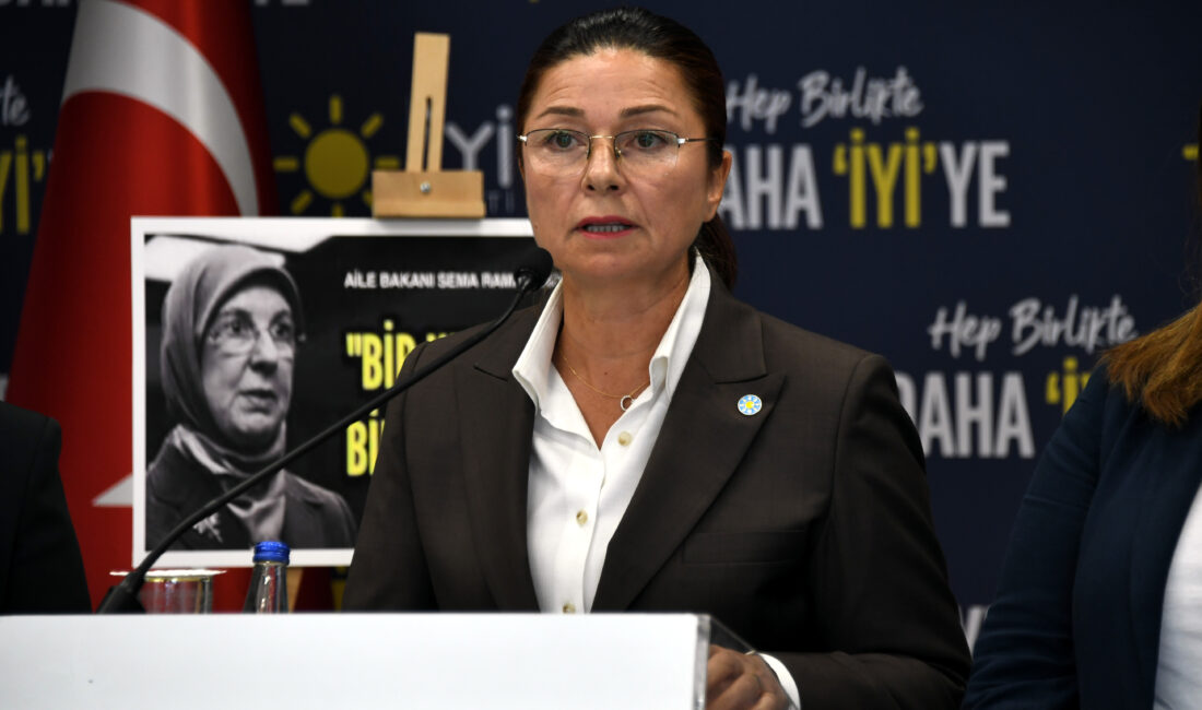 Aliekber METE/ANKARA, – İYİ Parti Genel Başkan Yardımcısı Kevser Ofluoğlu,