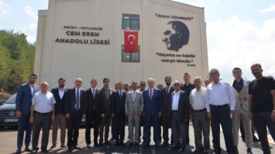 Samim SELÇUK/ HATAY, – HATAY’ın Yayladağı ilçesinin ilk nitelikli lisesi