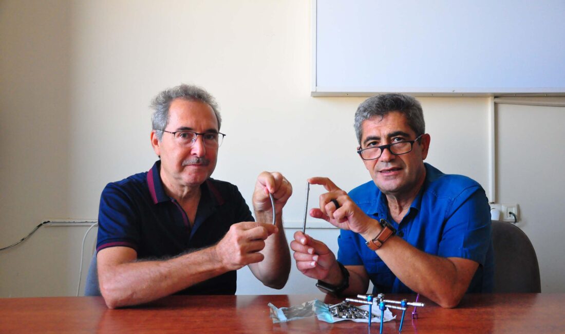 Ersan ERDOĞAN/MANİSA, – MANİSA’da, iki profesör tarafından geliştirildikten sonra patenti