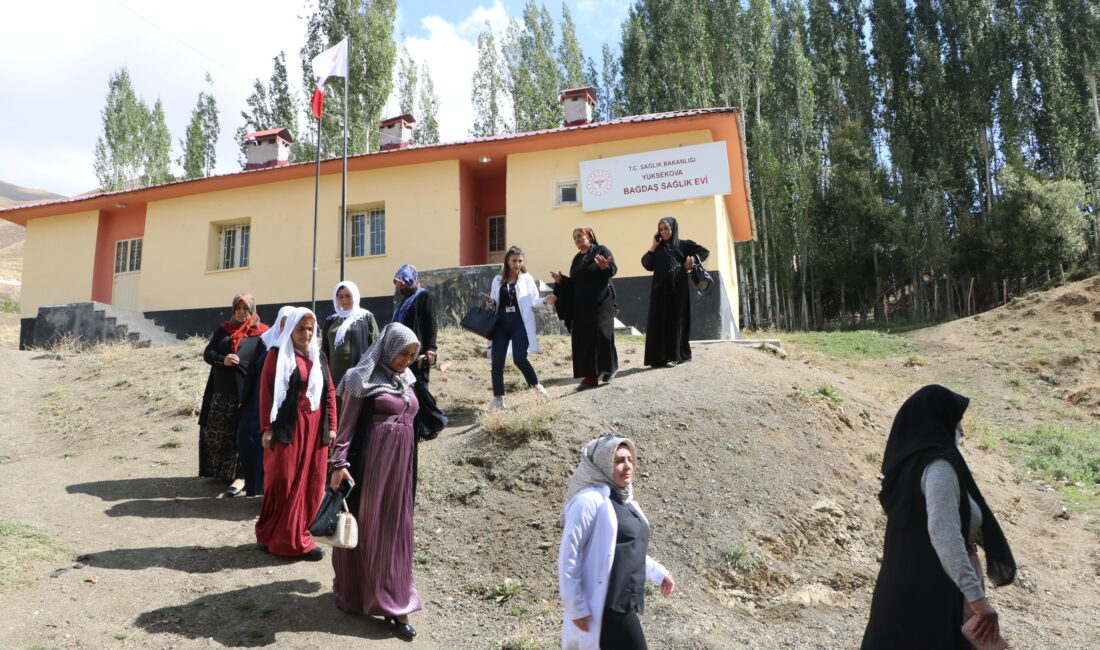 Yaşar KAPLAN/YÜKSEKOVA (Hakkari), – HAKKARİ’de İlçe Sağlık Müdürlüğü ekipleri, Yüksekova’nın