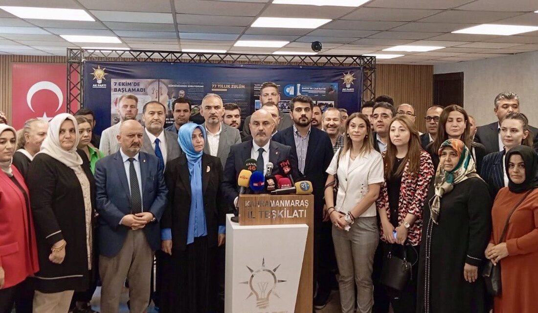 Adalet ve Kalkınma Partisi (AK Parti) Kahramanmaraş İl Başkanı Burak