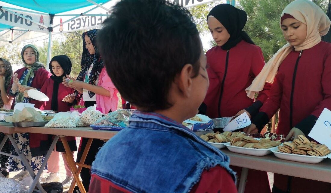 Kahramanmaraş'ta Dulkadiroğlu İlçesi'nde bulunan Sandal Hoca İmam Hatip Ortaokulu'nda, geliri