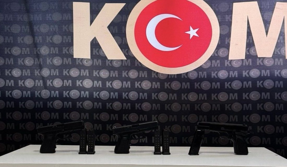 Kahramanmaraş’ın Elbistan ilçesinde silah ticareti yaptığı iddia edilen iki kişi