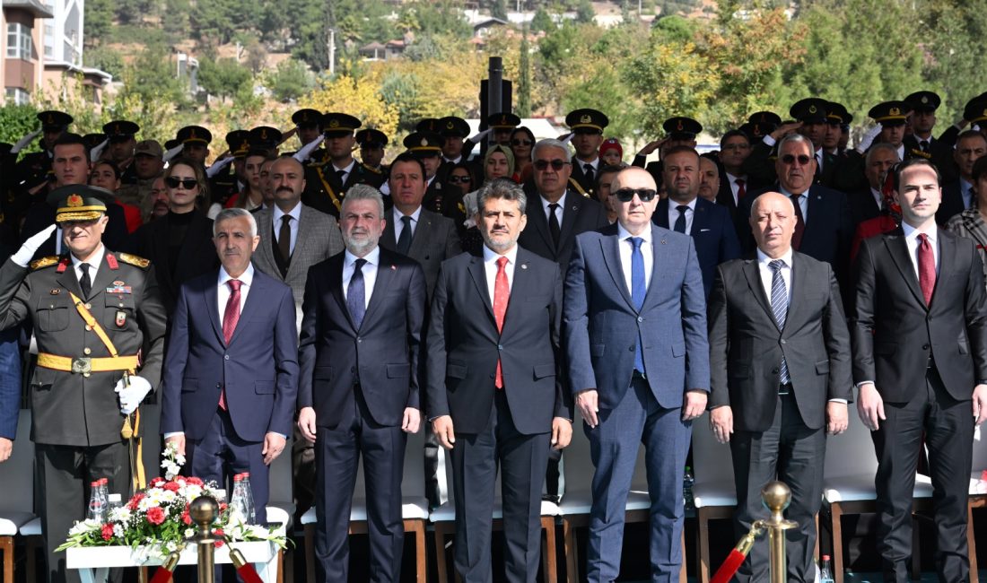 Cumhuriyet'in 101. yıl dönümü münasebetiyle tüm yurtta olduğu gibi Kahramanmaraş’ta