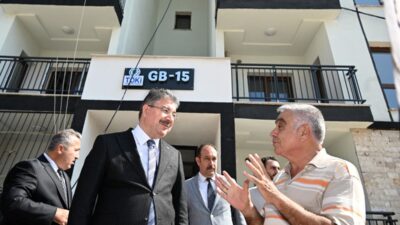 Vali Dr. Erdinç Yılmaz, Akyar 2. Etap TOKİ Konutlarında inceleme