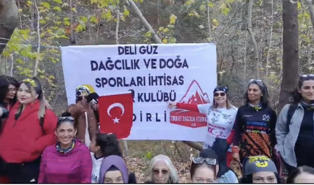 Osmaniyeli bir grup doğasever güz ayının gelmesiyle birlikte doğa sporlarına