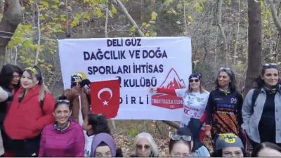 Osmaniyeli bir grup doğasever güz ayının gelmesiyle birlikte doğa sporlarına