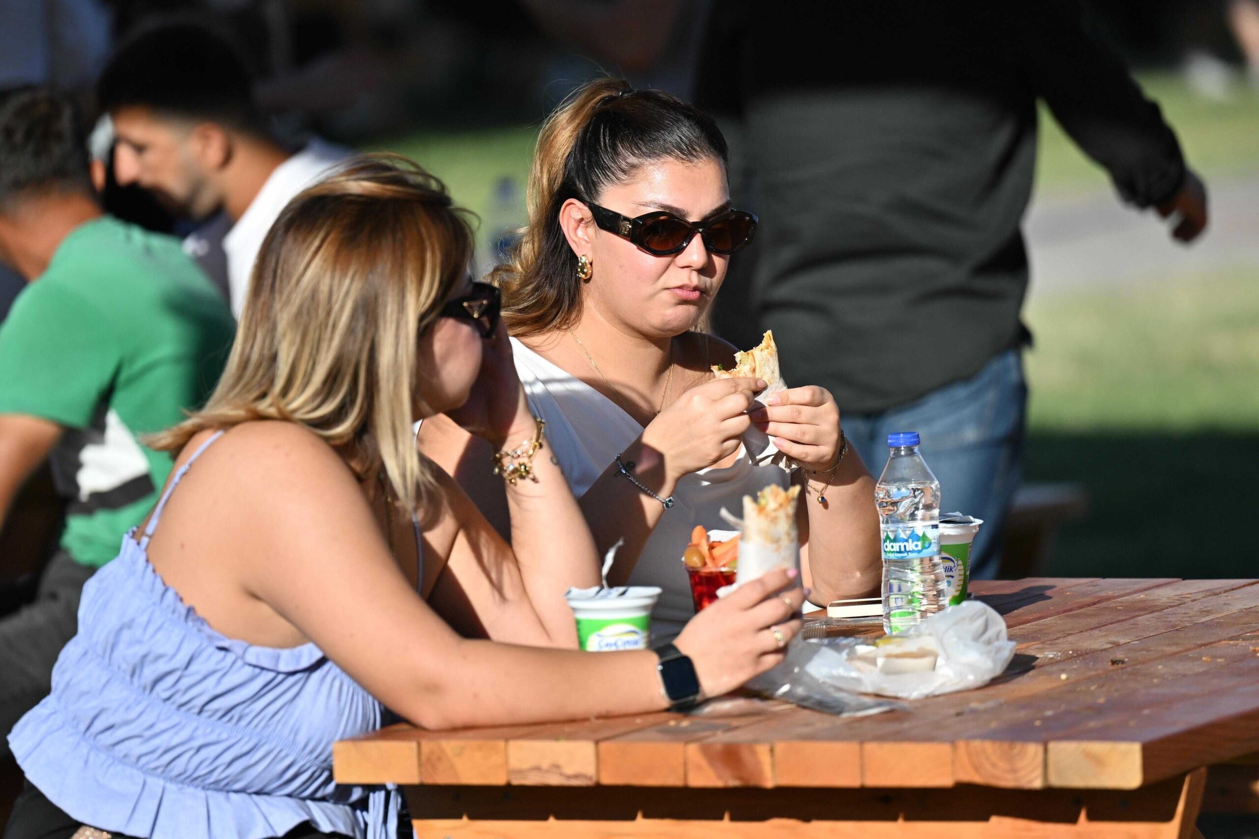 8'inci Uluslararası Adana Lezzet Festivali'nde dev mangal ateşi/ Ek fotoğraflar