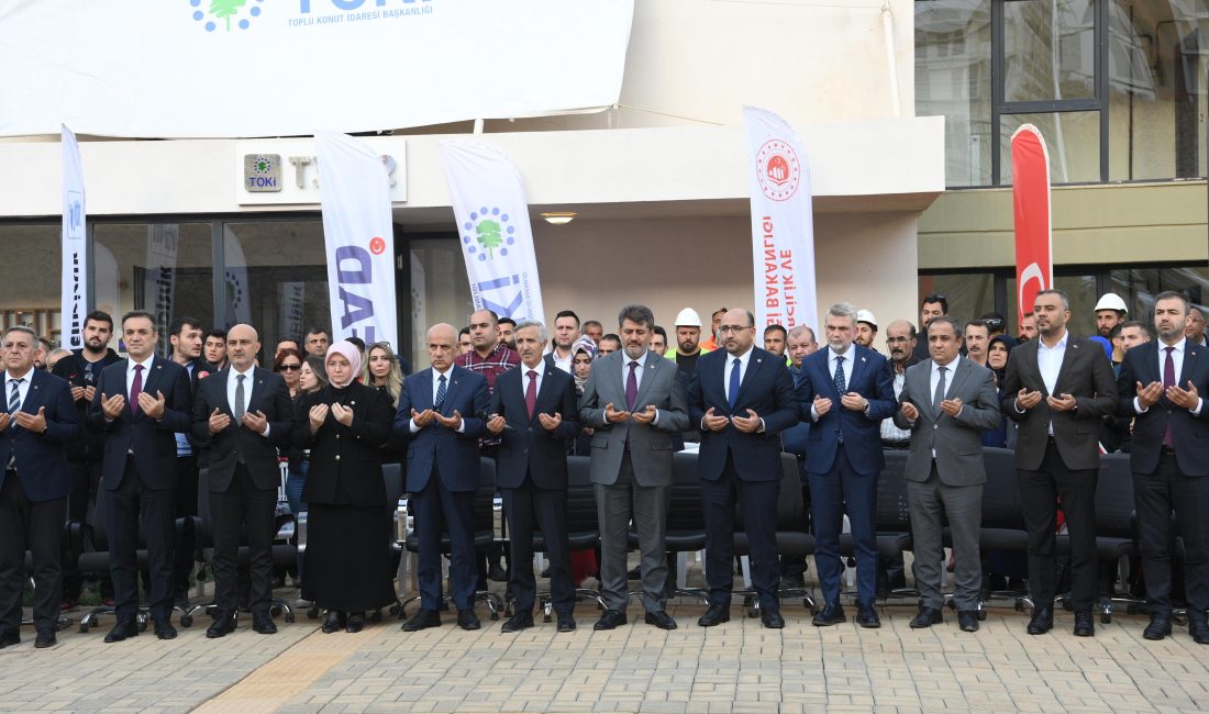 Çevre, Şehircilik ve İklim Değişikliği Bakanlığı, deprem bölgesindeki konut teslim