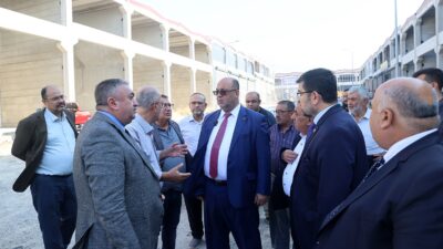 Dulkadiroğlu Belediye Başkanı Mehmet Akpınar, Küçük Sanayi Sitesi’nde önemli incelemelerde