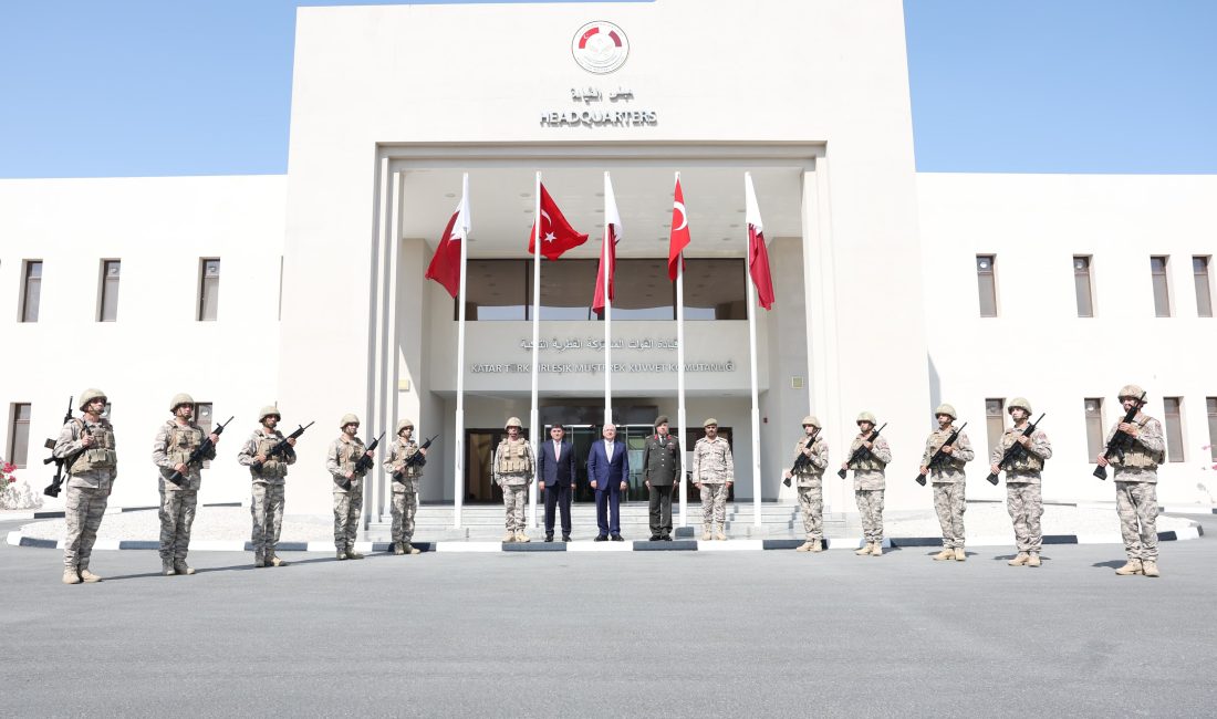 ANKARA, – MİLLİ Savunma Bakanı Yaşar Güler, “Katar ile kurduğumuz