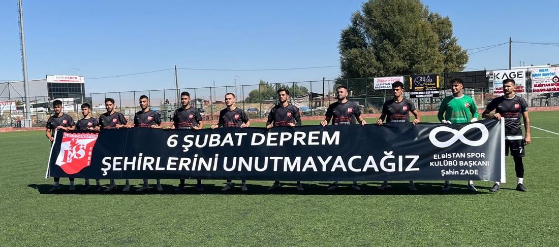 Kahramanmaraş 1. Amatör Lig’in ilk yarısının son haftasında Pazarcık Aksuspor’a
