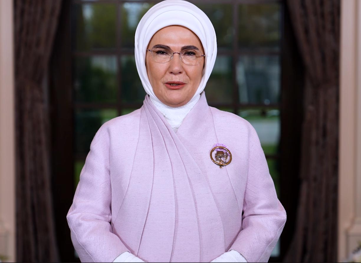 Emine Erdoğan'dan 'Burundi Üst Düzey Kadın Liderler Forumu'na video mesaj