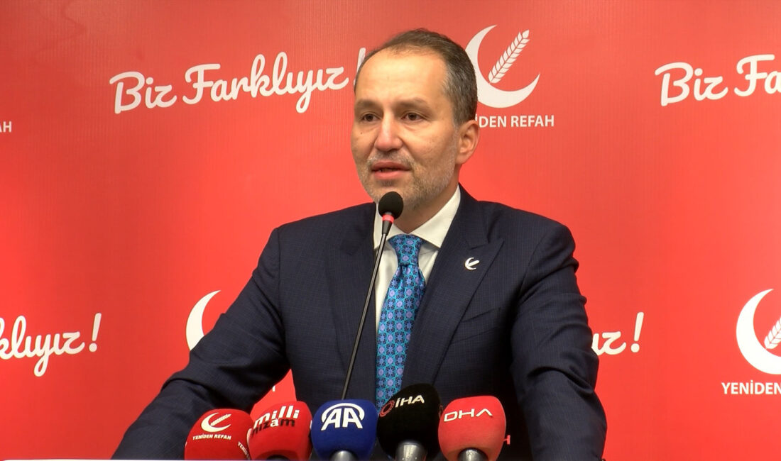 Gizem KARADAĞ-Samet ÖKSÜZ/ANKARA, – YENİDEN Refah Partisi Genel Başkanı Fatih