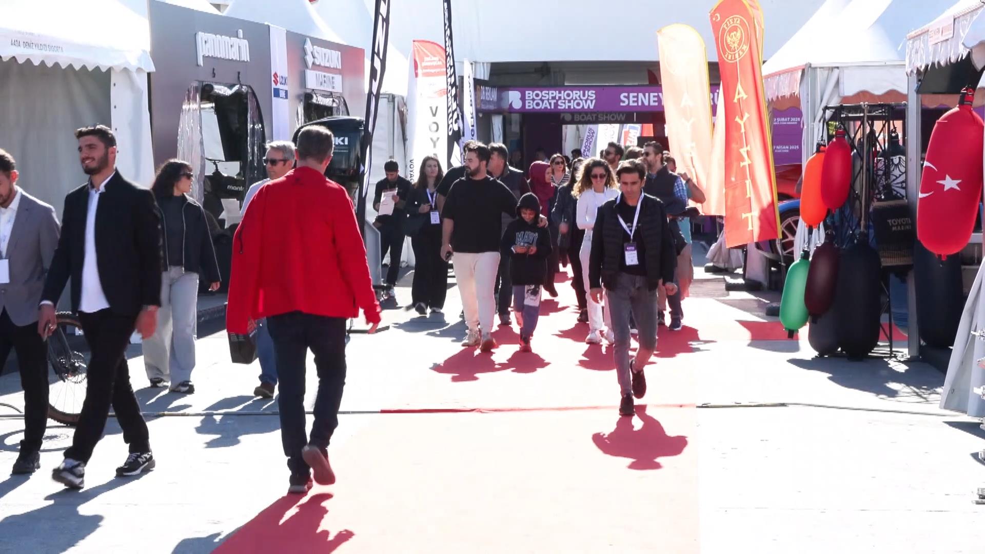 İstanbul Bosphorus Boat Show Pendik'te başladı