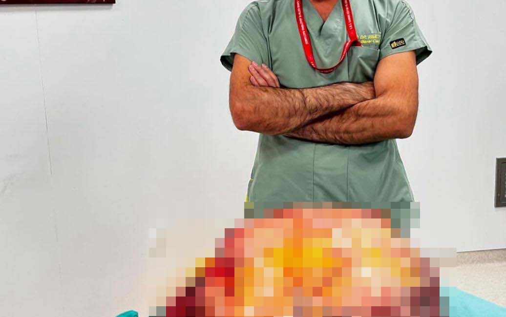 Efnan DEMİREREN/TRABZON, – TRABZON’da karın ağrısı ve yürüme güçlüğü şikayetiyle