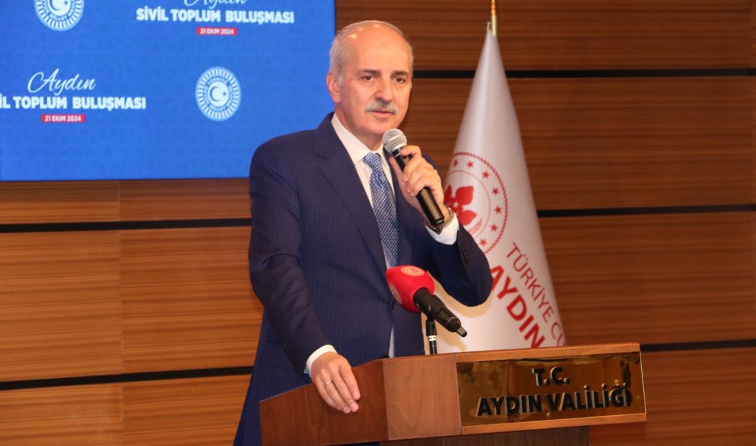 ‘İLAHİ ADALETTEN KAÇMASI MÜMKÜN DEĞİLDİR’ TBMM Başkanı Numan Kurtulmuş, Aydın