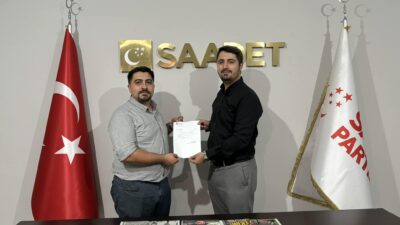 Saadet Partisi Dulkadiroğlu İlçe Başkanlığı’na Samet Kar atanarak yeni başkan