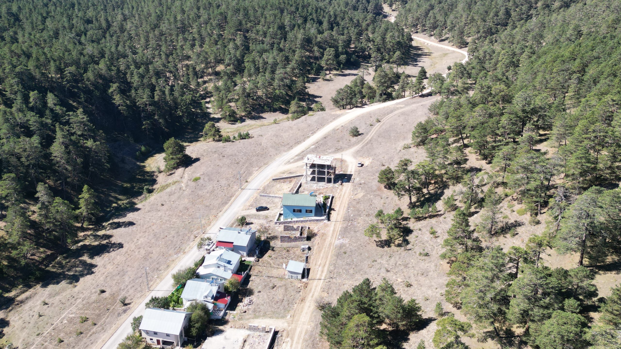 Sivas'ın akciğeri yayla, beton yapılarla doldu / Ek fotoğraflar