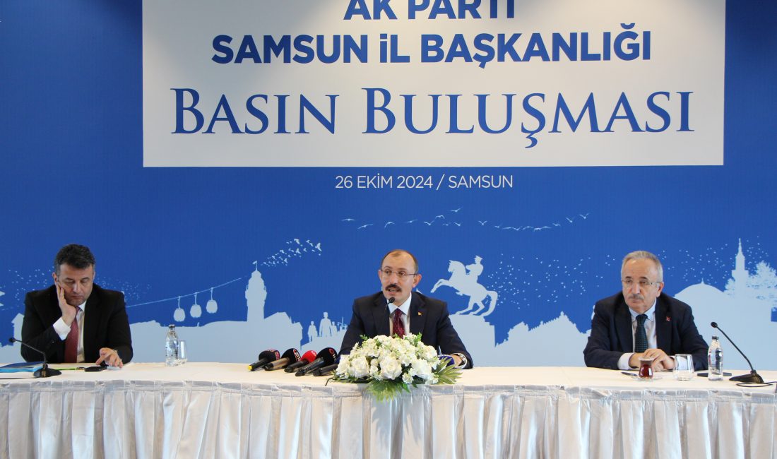 Berkay YILDIZ/SAMSUN, – SAMSUN’da basın mensuplarıyla bir araya gelen TBMM